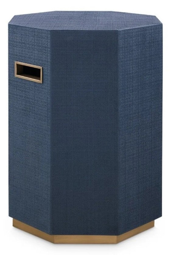Octavia Side Table, Storm Blue