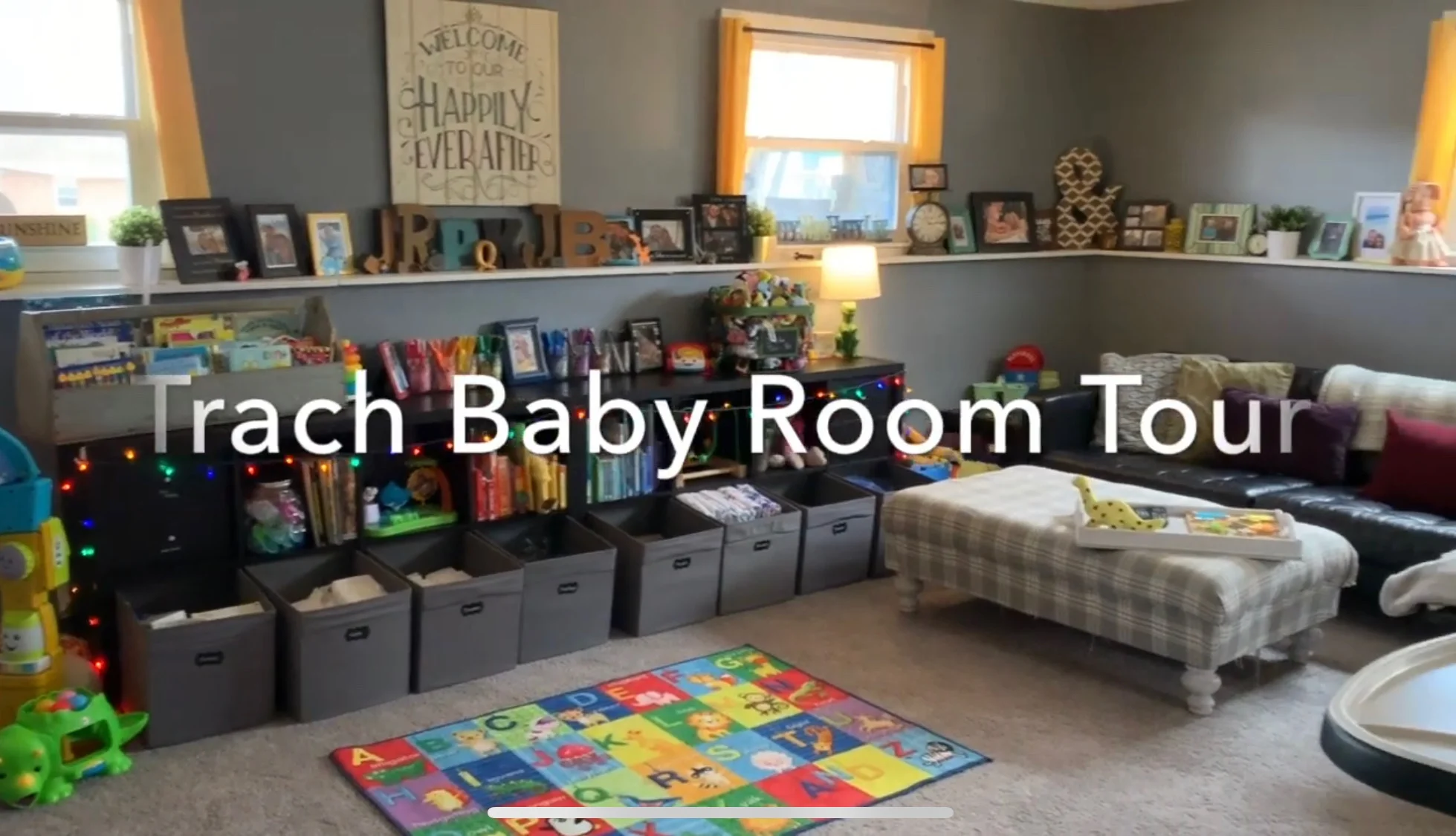 Trach Baby Room Tour