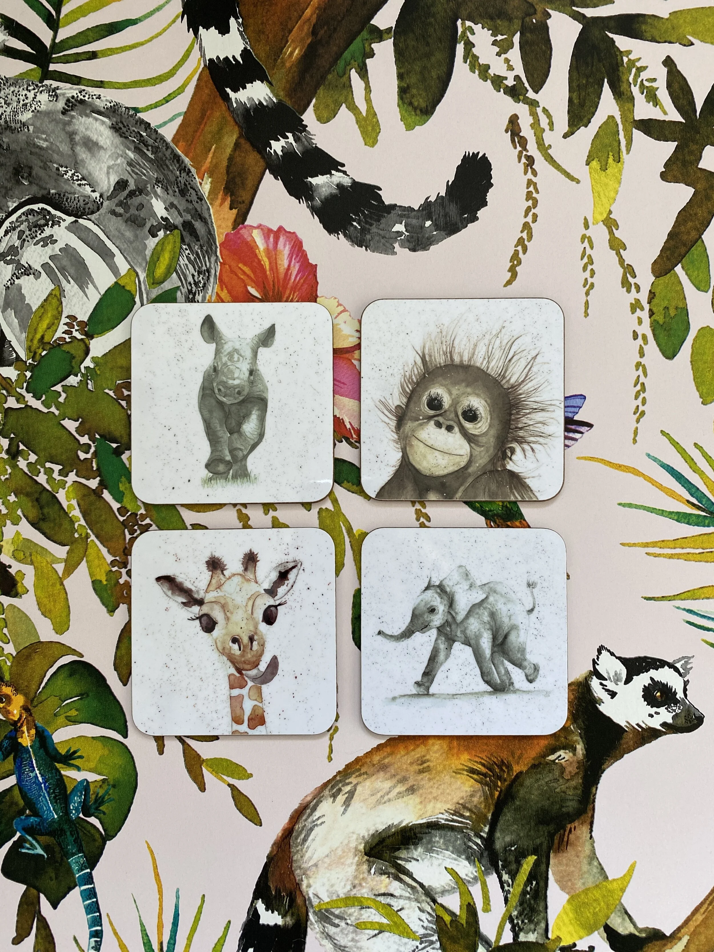 Assorted Animal Coasters