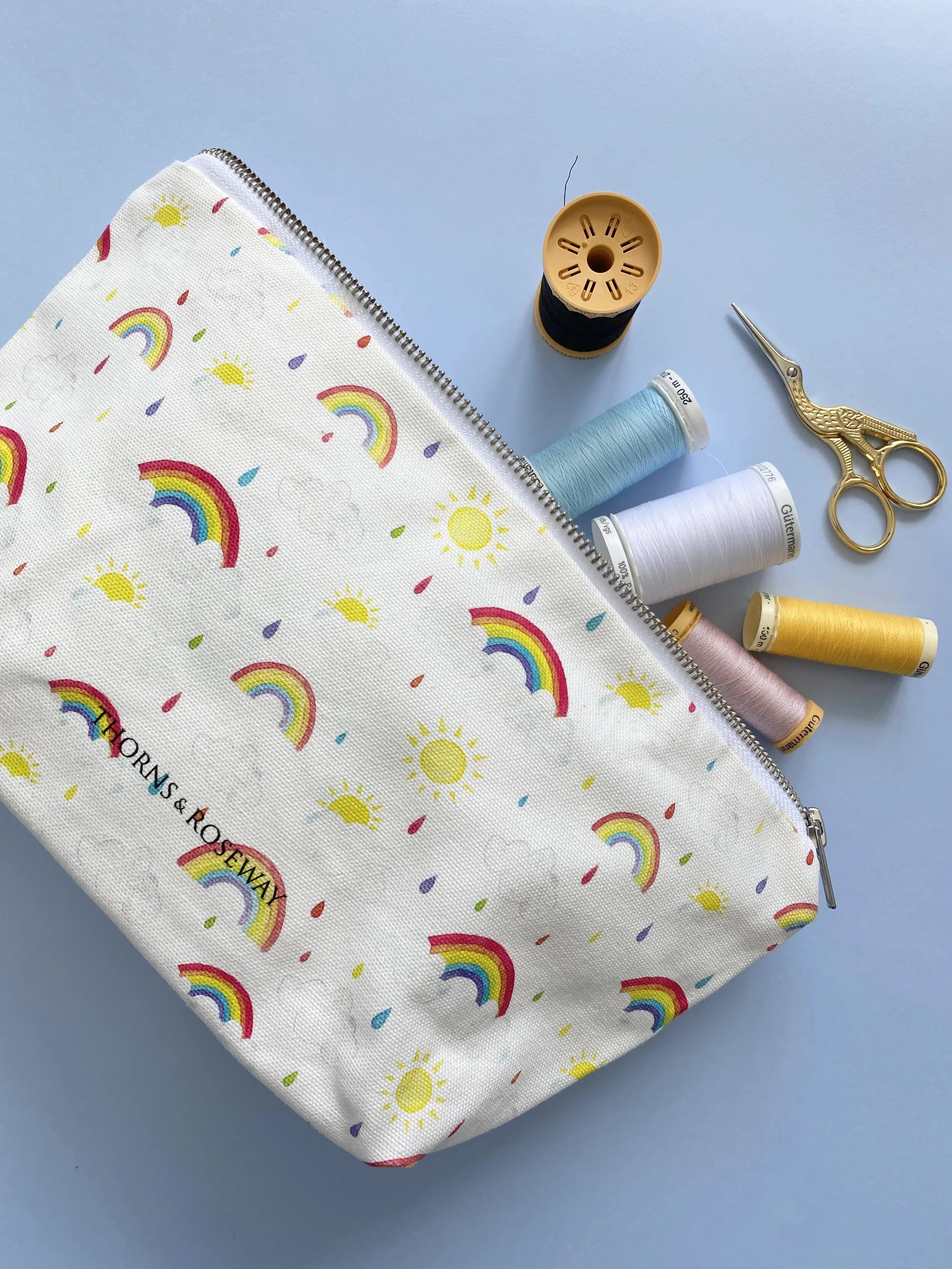 Rainbow Zip Bag