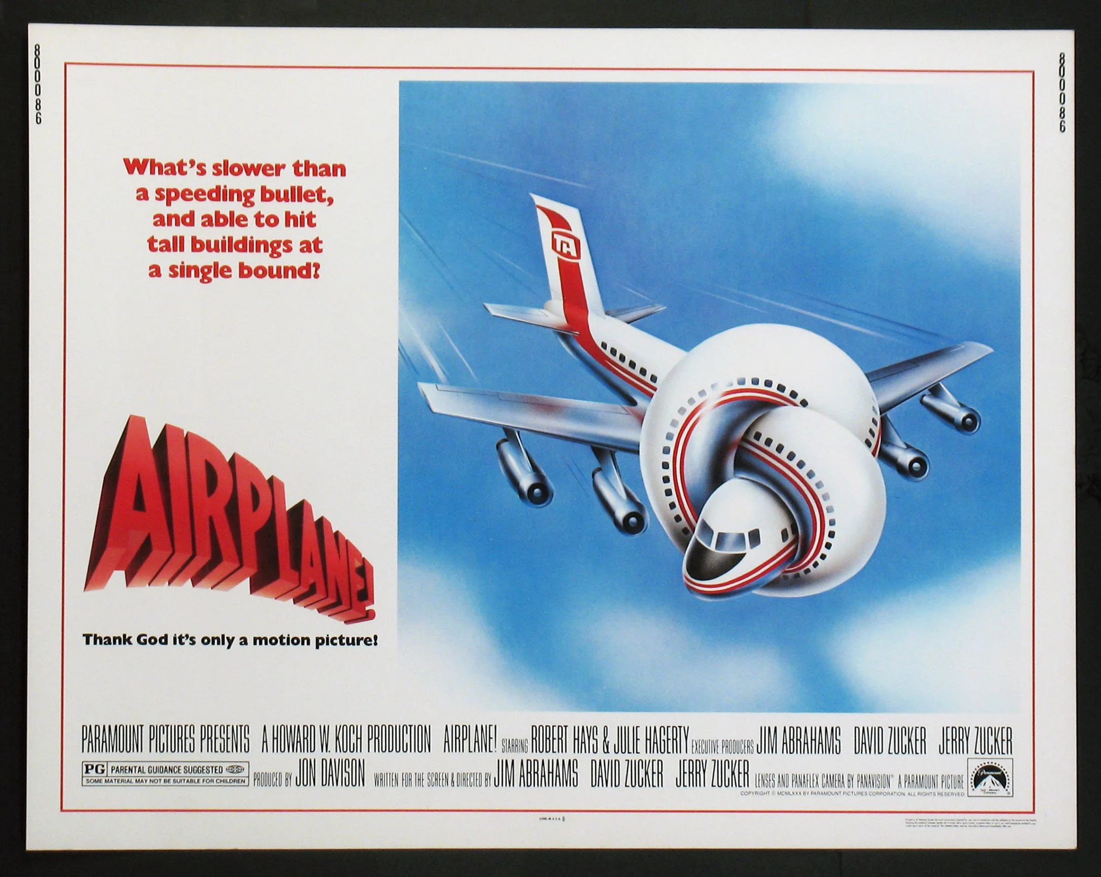 Private lecture - “Airplane! - the little film that changed comedy"