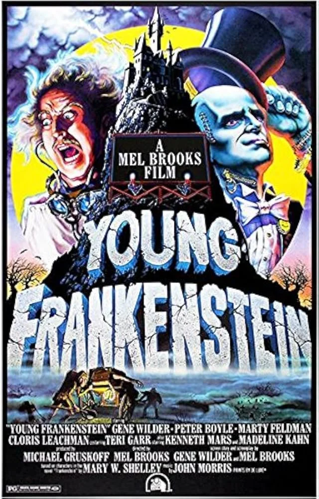 "Young Frankenstein" - the Mel Brooks modern classic - Open to the public - Frick Estate Lecture Series - In-Person - Registration required - See below for registration details 
