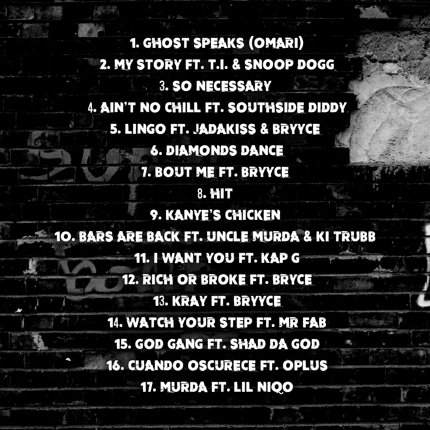 Ain't No Chill Album Track List Revealed