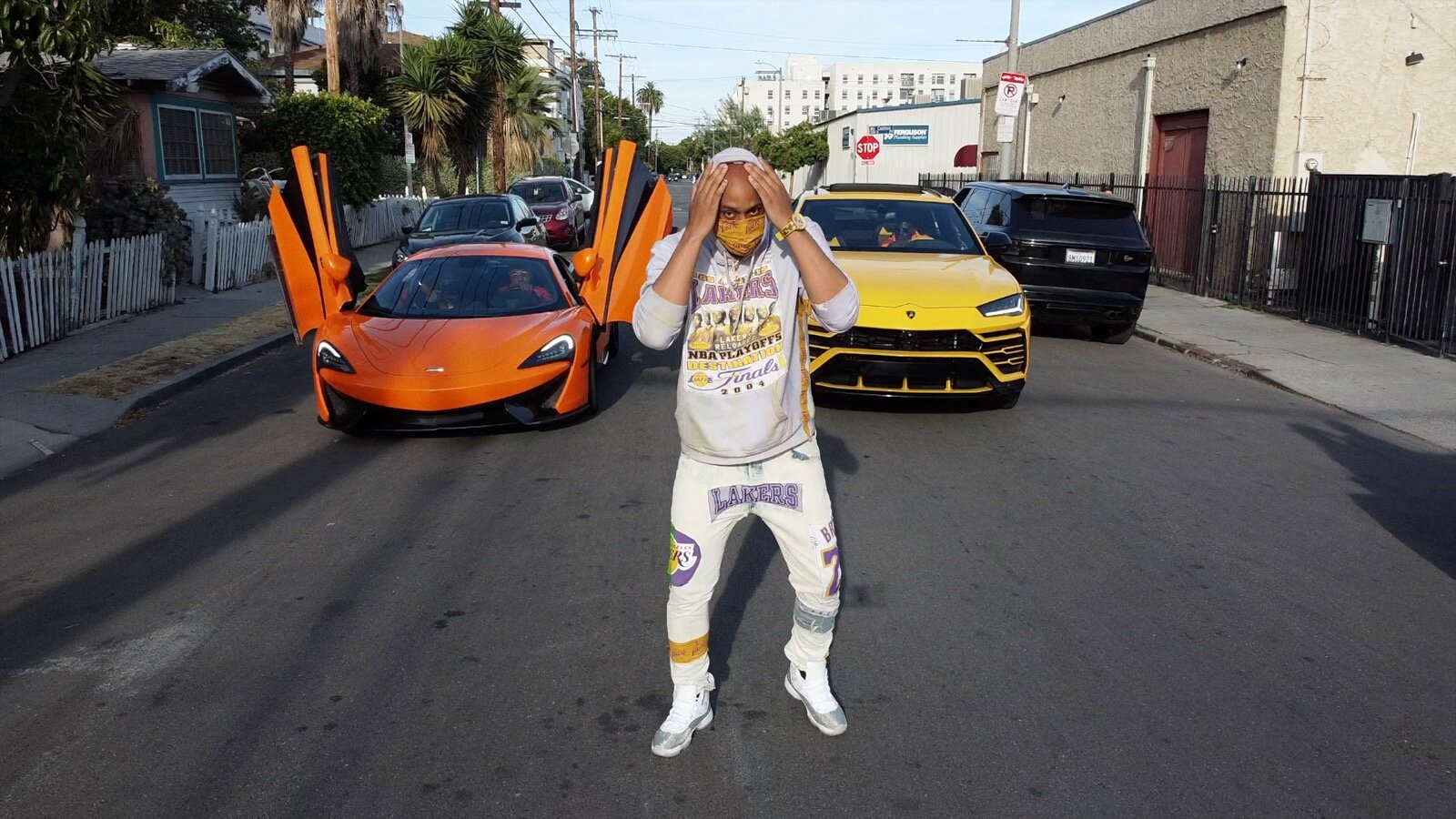 5ive Mics "Kid I Ain't Playin' Now" Official Music Video Featuring Michael Blackson