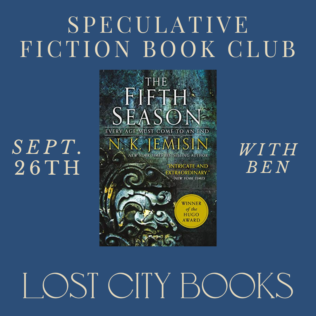 Speculative Fiction Book Club Series — Lost City Bookstore