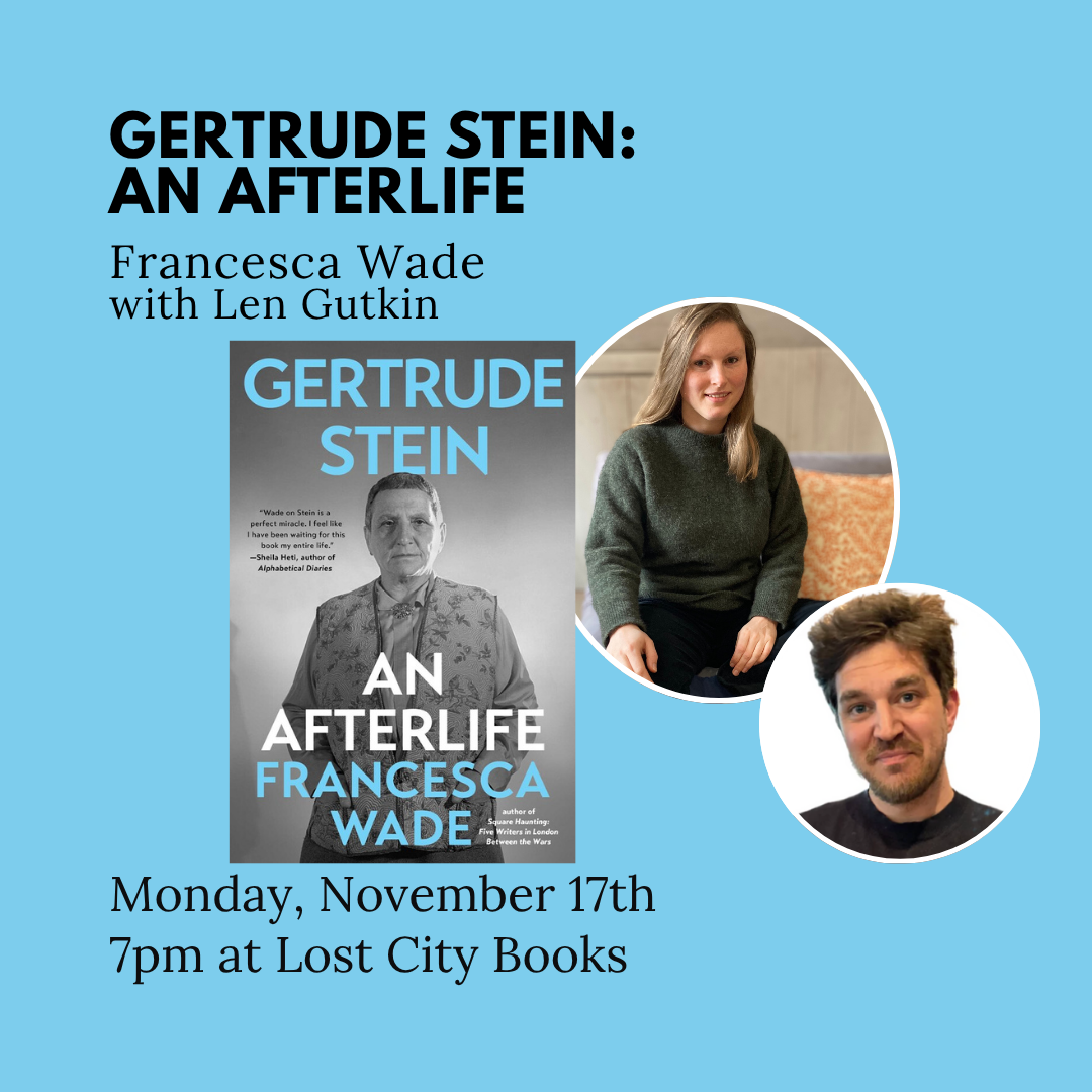 Gertrude Stein: An Afterlife by Francesca Wade