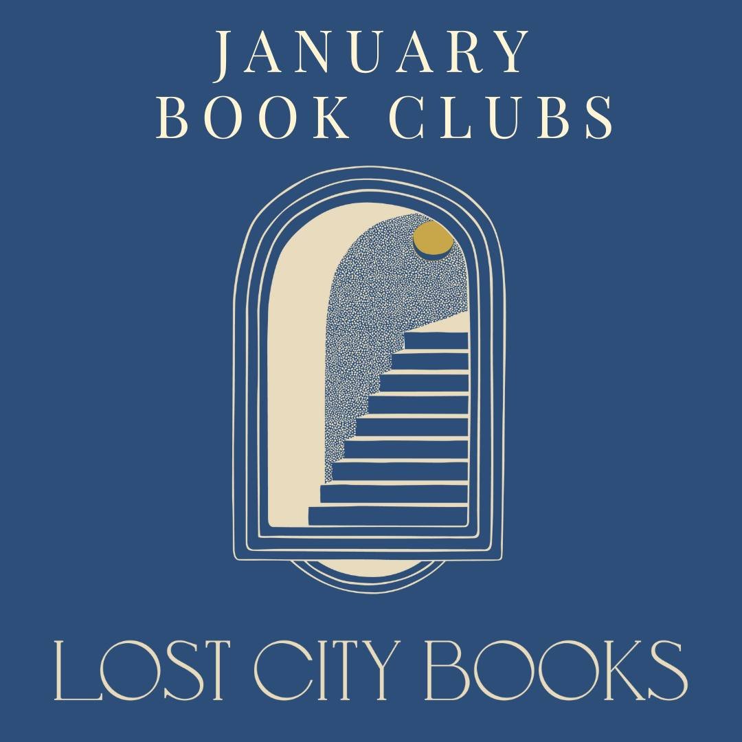 The holidays are upon us and just over that horizon are the January book clubs. Swipe through to see what we're reading next month and join whichever club piques your interest 💫