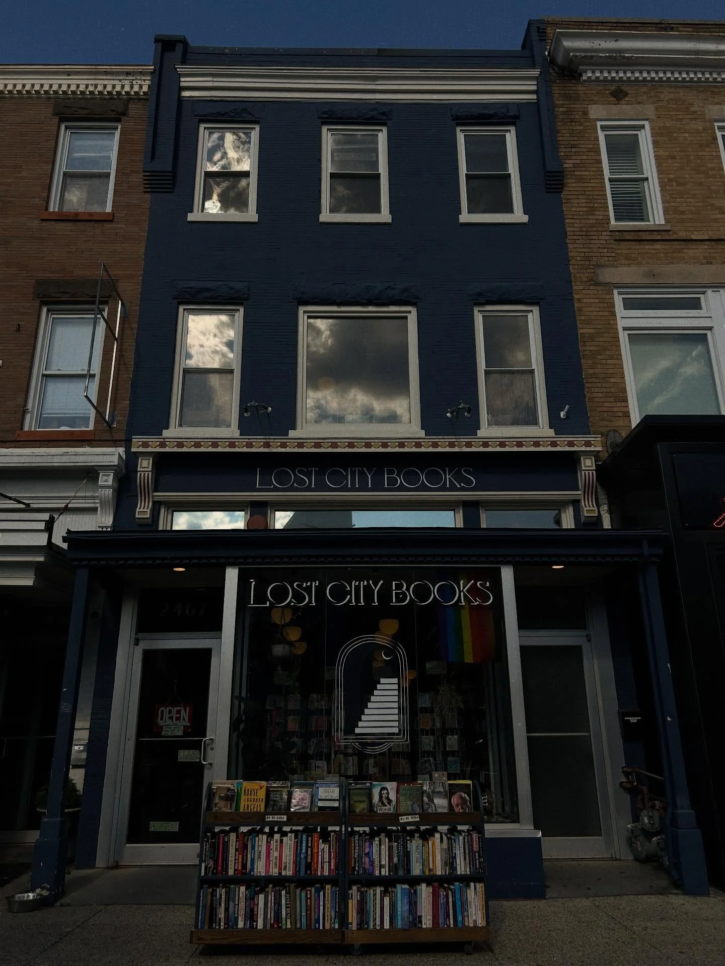 OPEN TODAY 🧦🧣🧤Saturday, 10 to 9 🧤🧣🧦 bundle up and come see us! this picture is from August when it was probably 102 degrees and we couldn&rsquo;t keep the door open for fear of letting out any previous AC. hoping you feel some residual heat fro