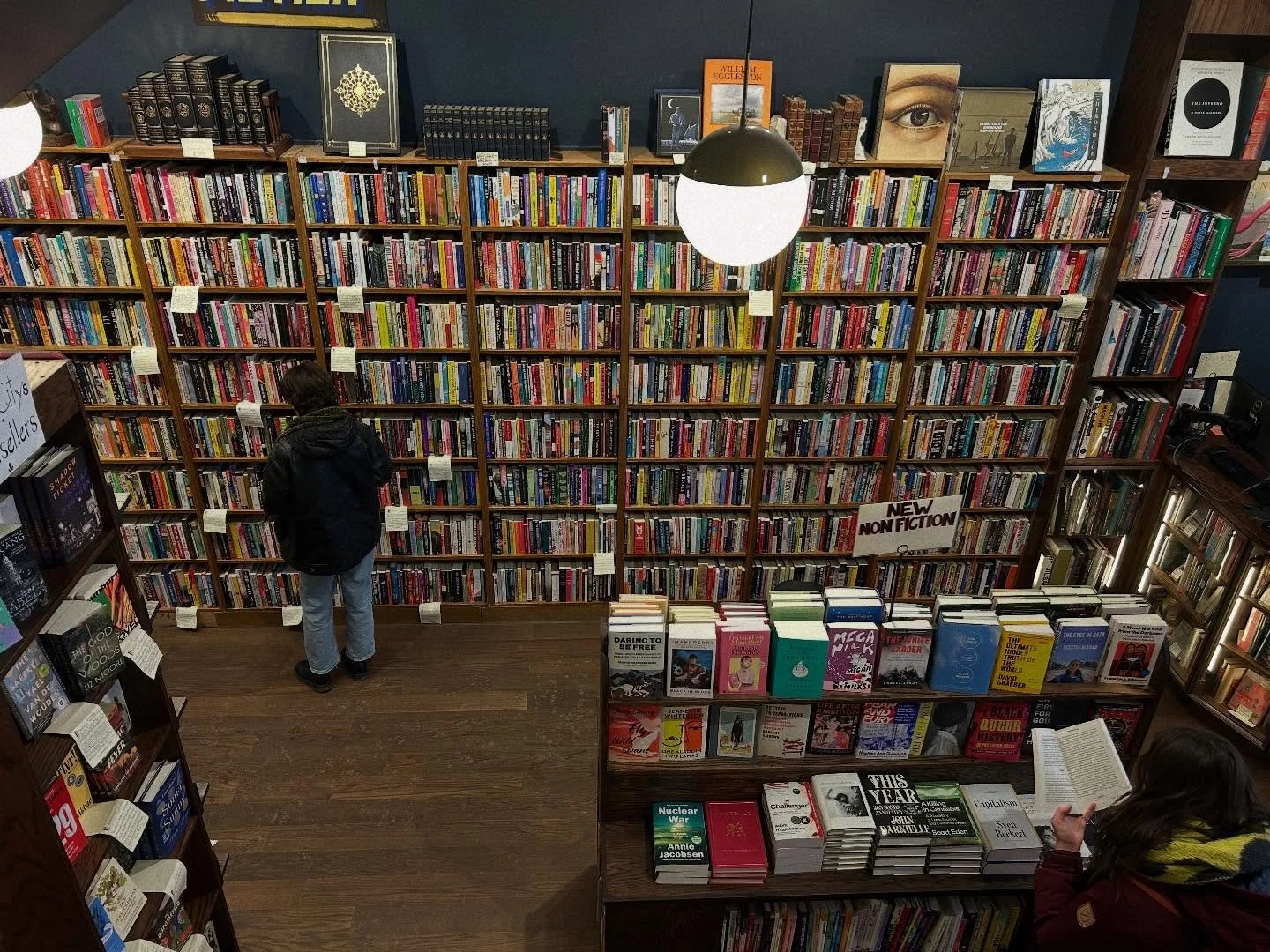 hello from the best seat in the house (the step directly across from the heat vent)! hope everyone had a good day yesterday, in however way you were observing the strike. we&rsquo;re grateful to all of the small businesses that shut down with us &mda