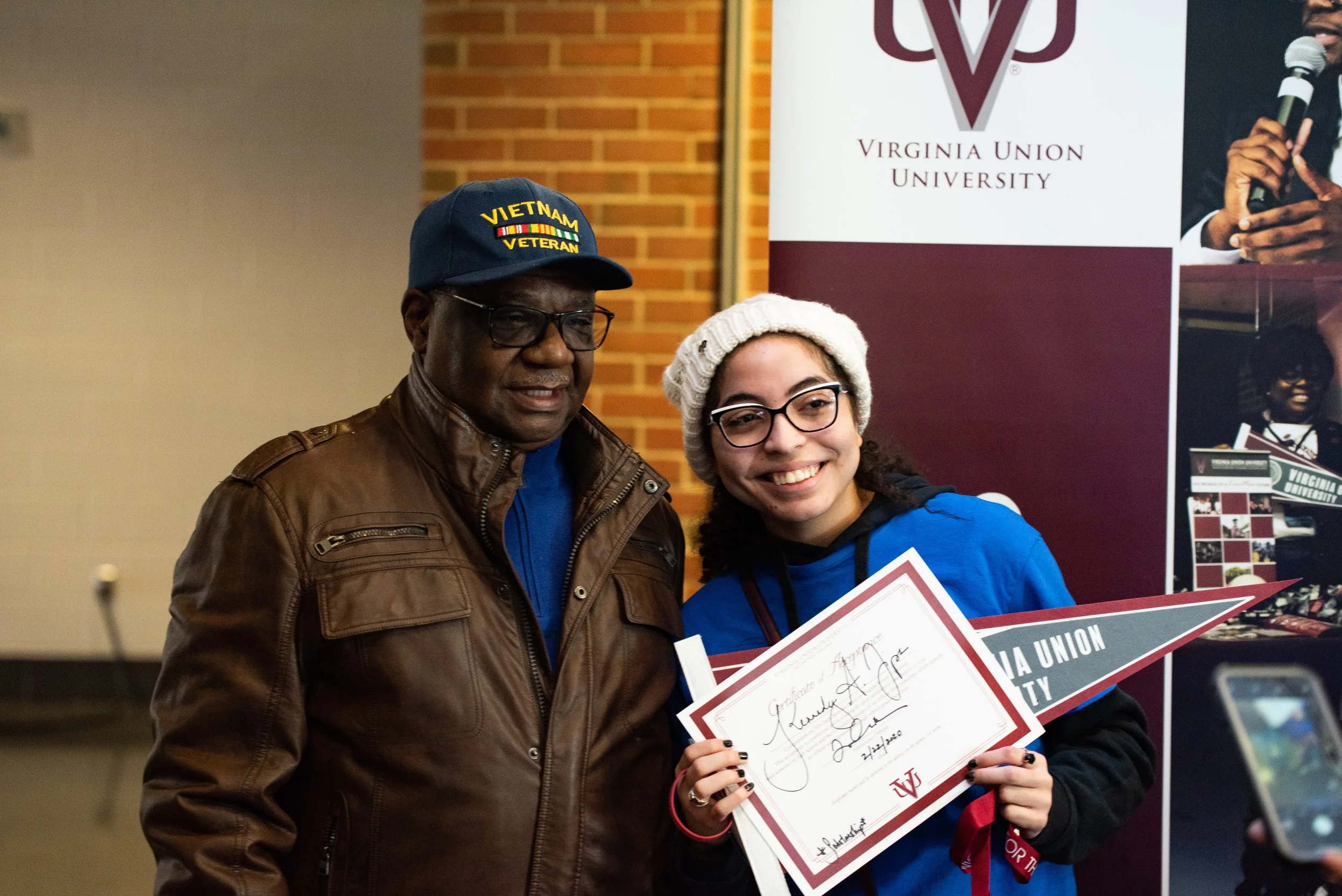 COLLEGE FAIR STUDENT RECEIVES FULL RIDE SCHOLARSHIP.jpg