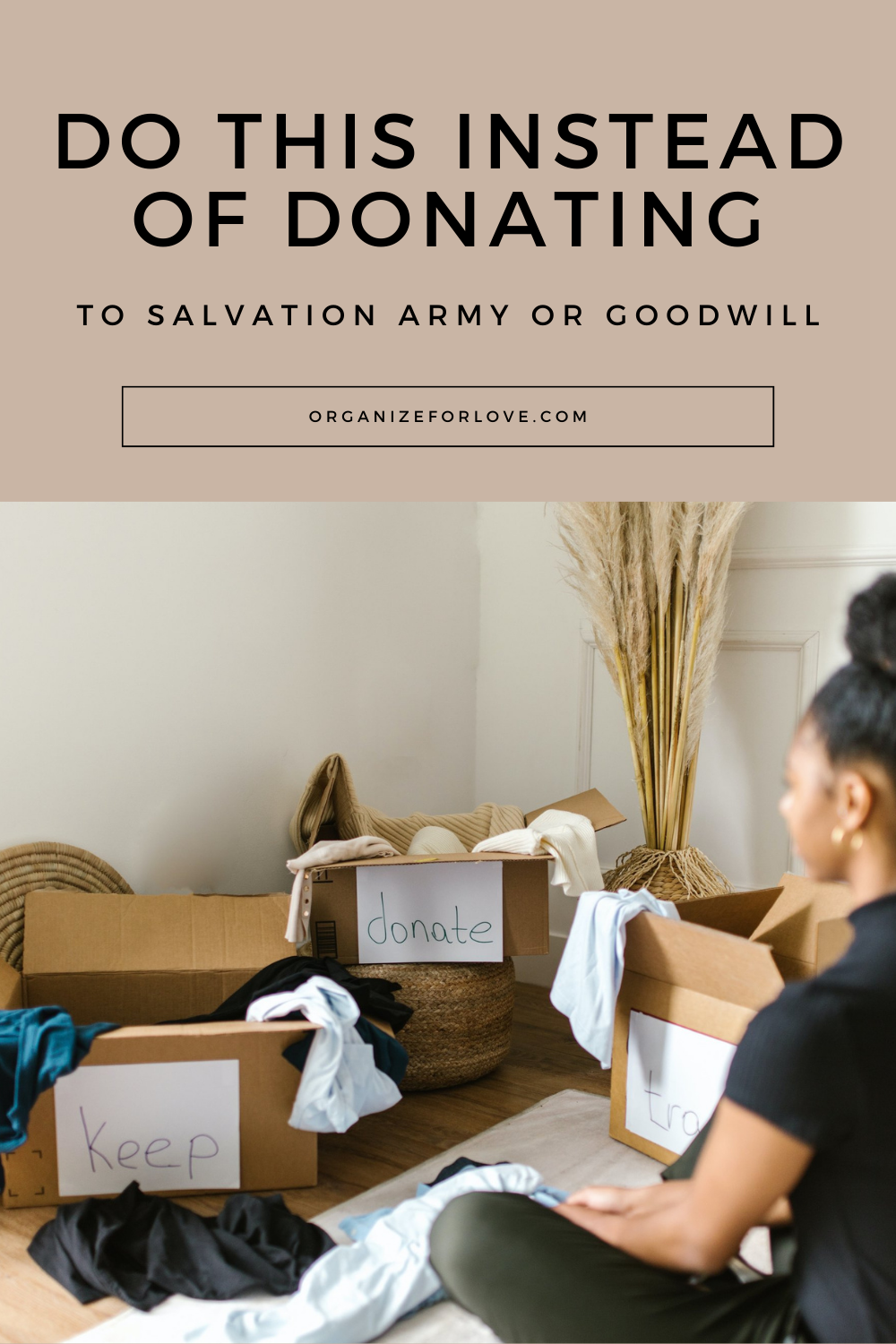 Do THIS instead of donating to Salvation Army or Goodwill