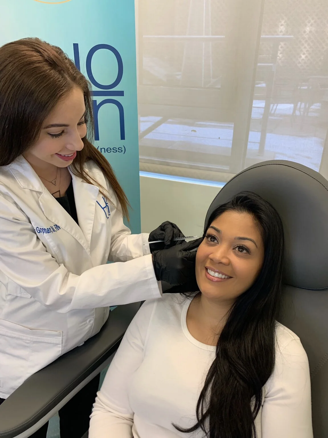 EIC @sharmedlife getting botox at House of Ness