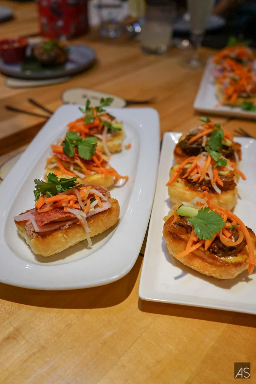 Banh Mi Dac Biet | Ham | Viet Mortadella | smoke salami | Pate| house mayo | pickled daikon & carrot Banh Mi Ca| Sardines stewed in tomato sauce | onions | house mayo | pickled daikon & carrot