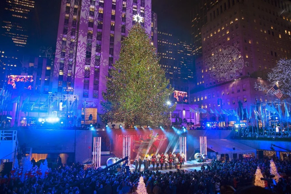 87th Annual Rockefeller Center Christmas Tree Lighting Nyc Average Socialite