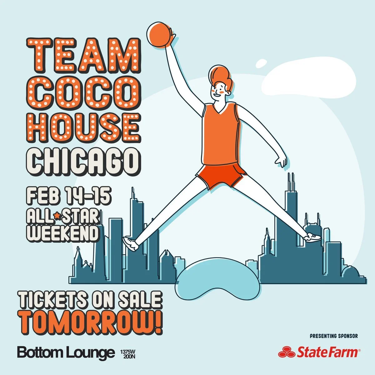 TEAM COCO HOUSE NBA ALL-STAR WEEKEND, CHICAGO