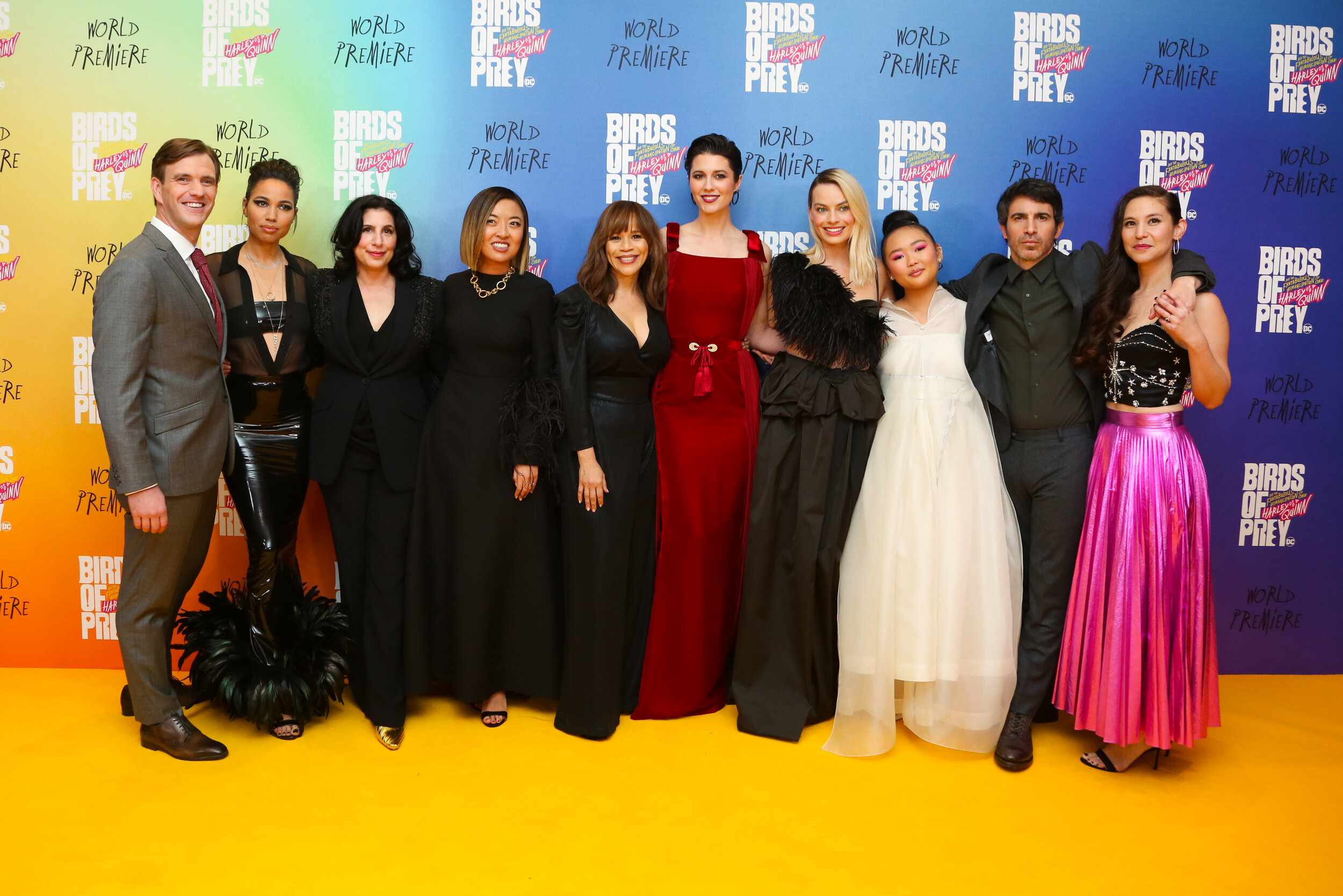 BIRDS OF PREY PREMIERE, LONDON — Average Socialite