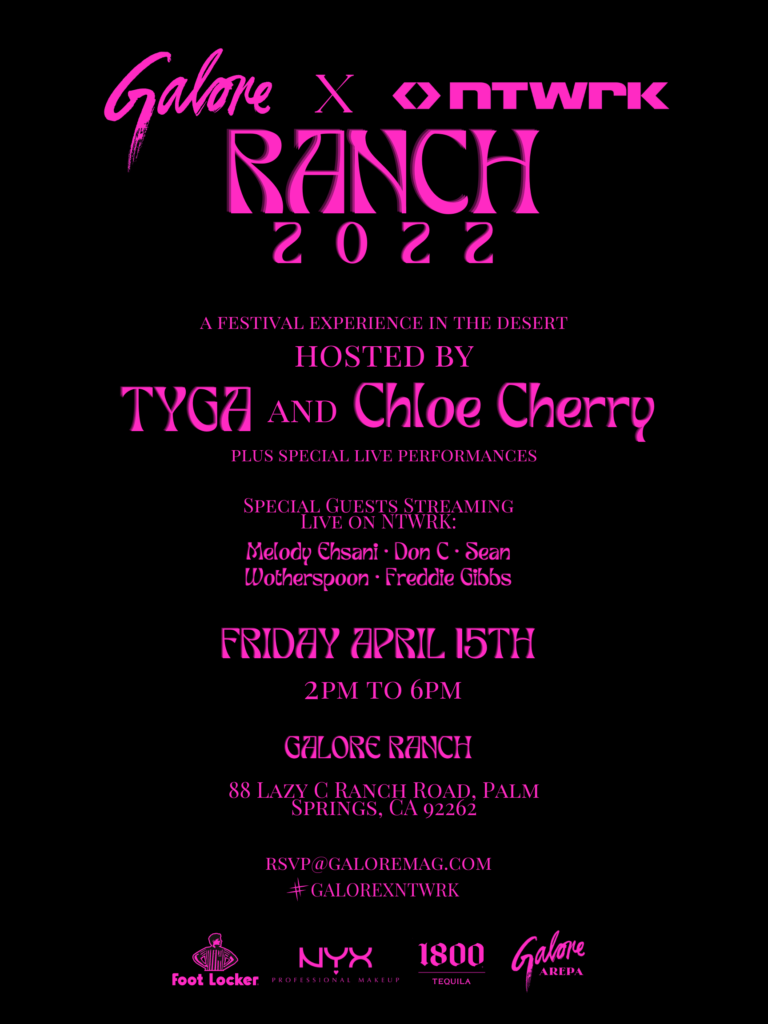 [MO] GALORE X NTWRK RANCH, PALM SPRINGS