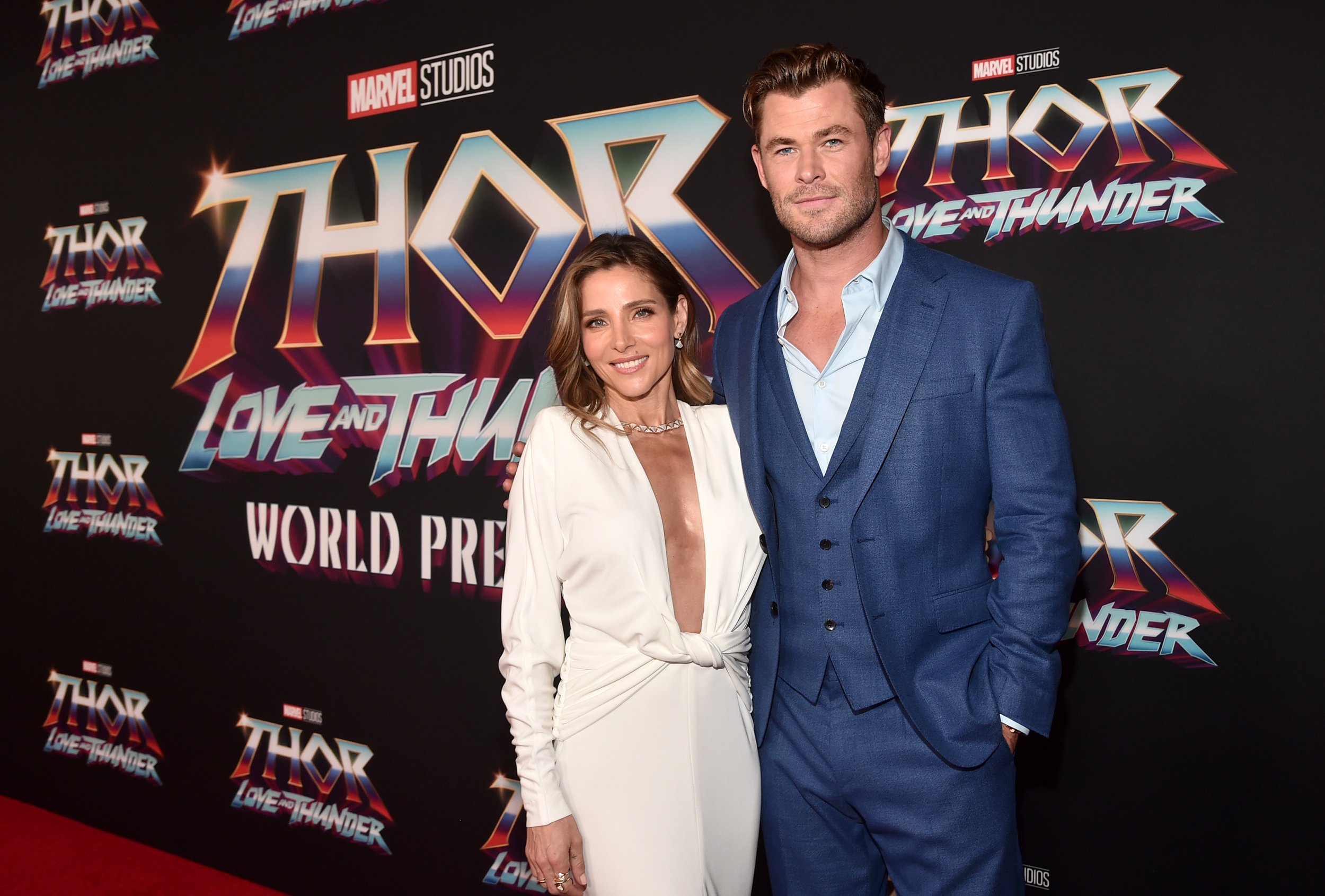 Chris Hemsworth at Thor Ragnarok premiere in LA.