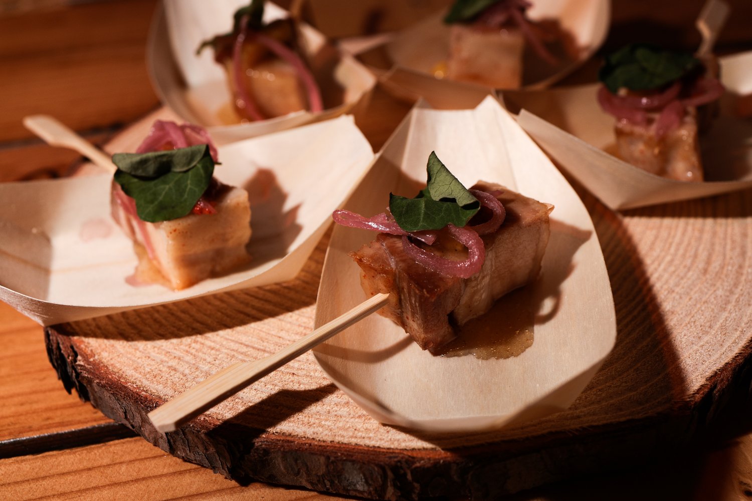 Food by Josh Gill at “A Toast To The Times” premier by Bulleit Frontier Whiskey.jpg