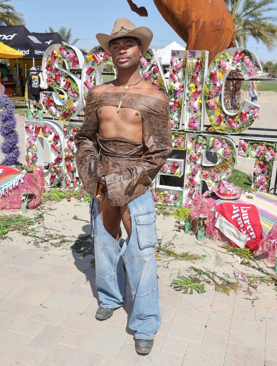    'Sonic Desert'    presented by    Coca-Cola Spiced    and    Topo Chico    in partnership with    BPM Music    on April 13, 2024 in Thermal, California. (Photo by Randy&nbsp;Shropshire/Getty Images for Sonic Desert)  