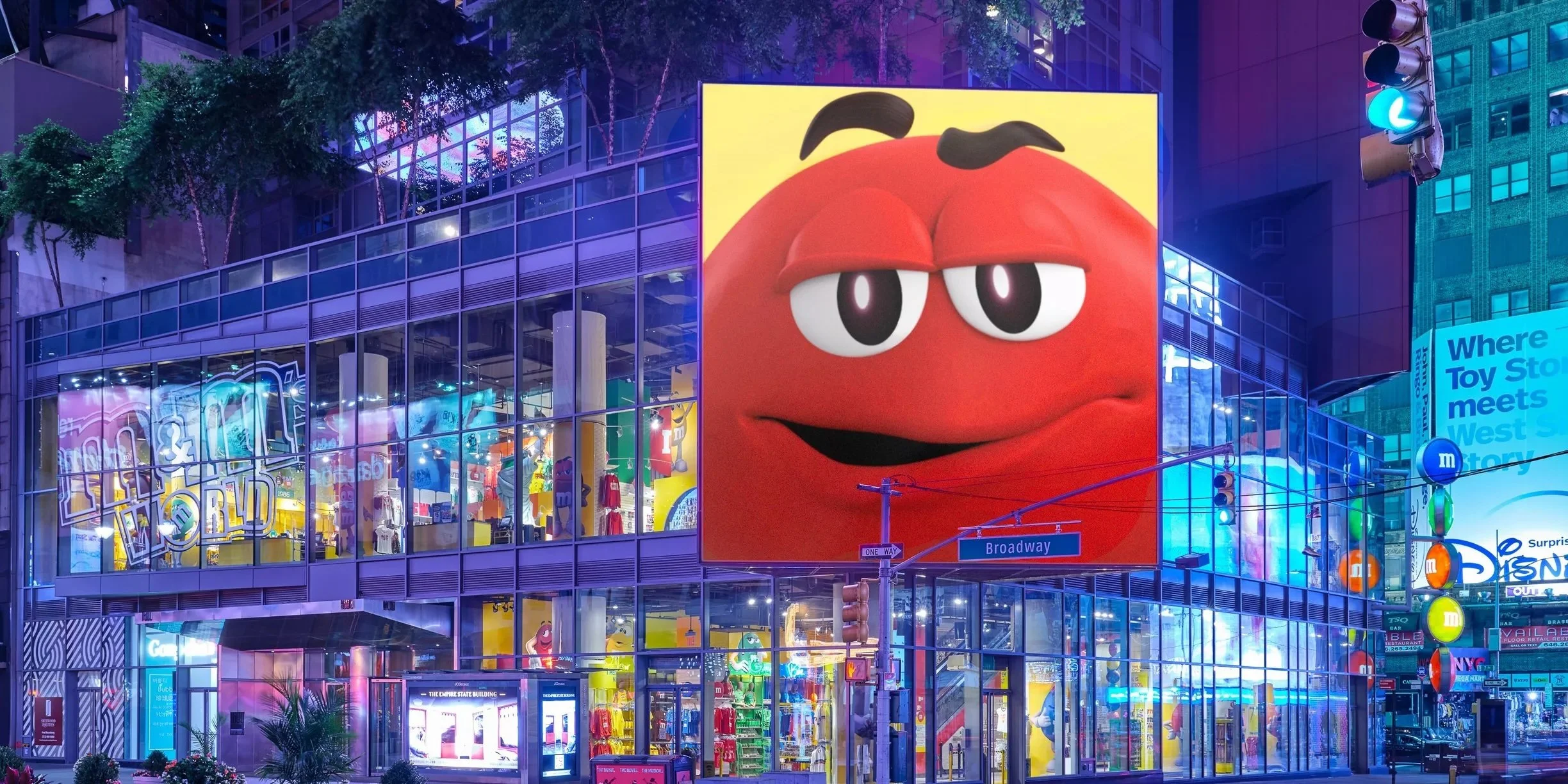 M&amp;M’S TIMES SQUARE NYC STORE SLEEPOVER