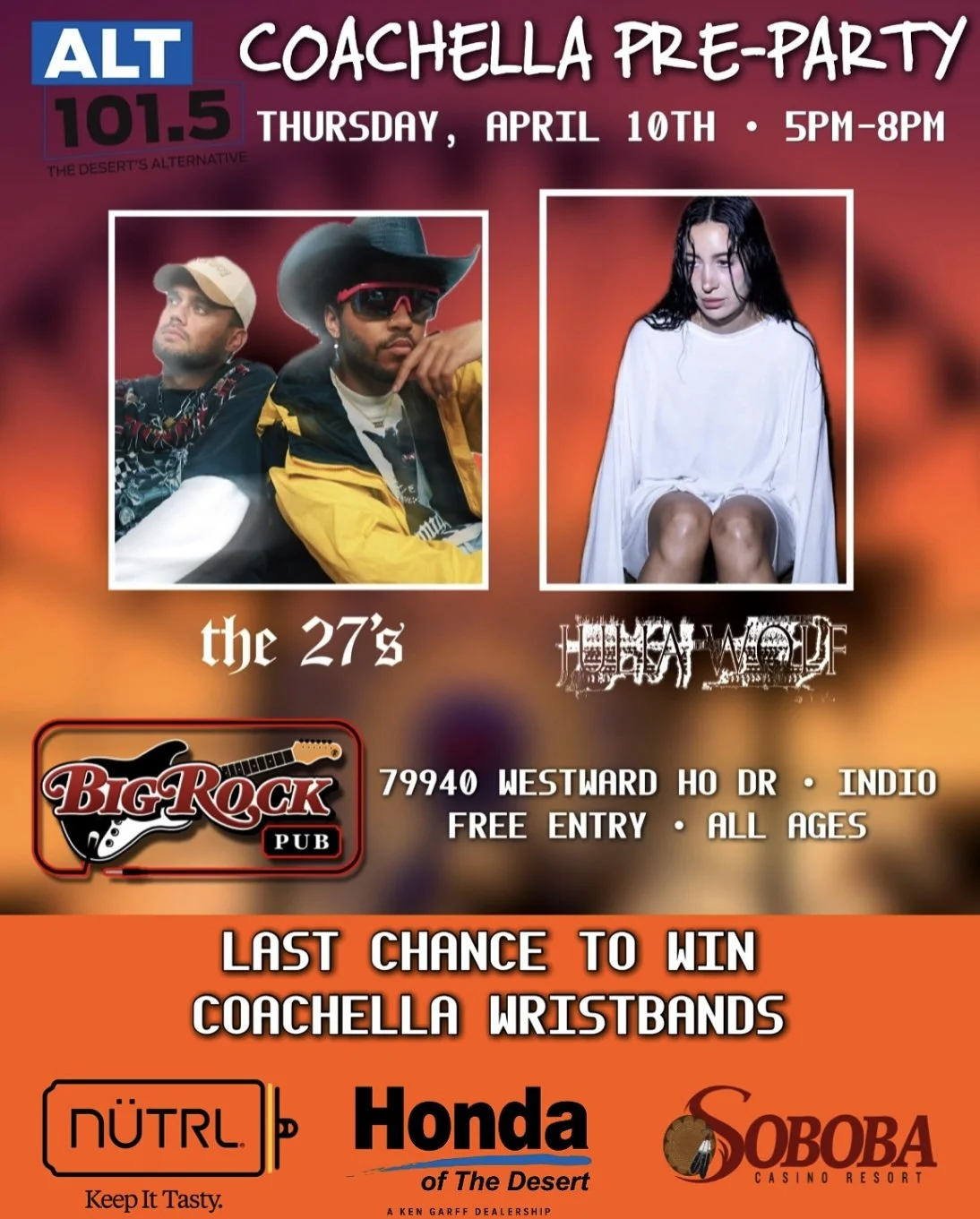 ALT 101.5 COACHELLA PRE-PARTY, INDIO