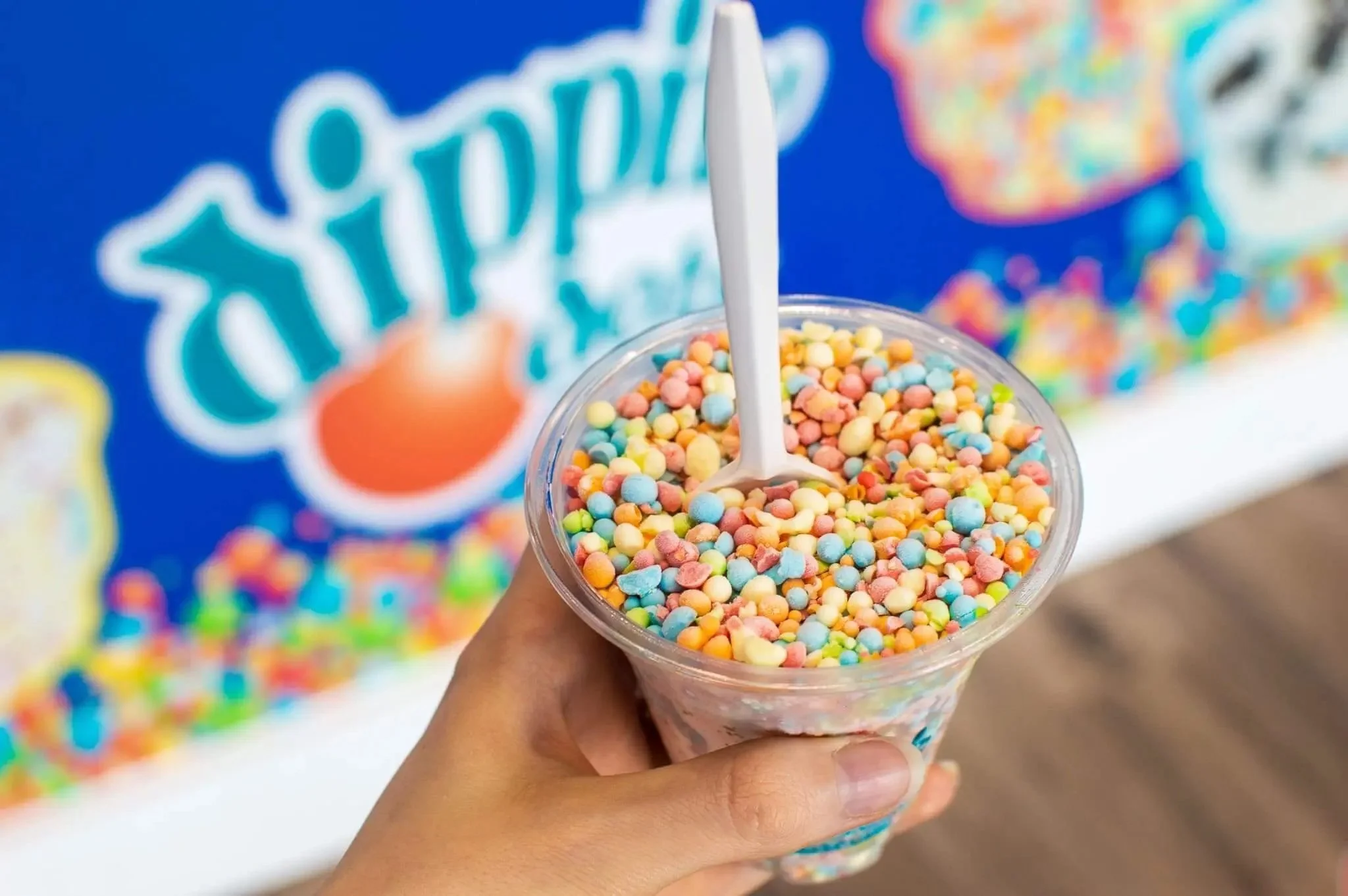 NATIONAL ICE CREAM DAY WITH DIPPIN' DOTS, RUTHERFORD NJ