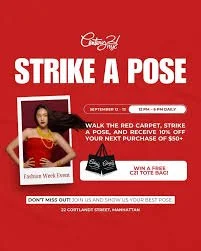 CENTURY 21 STRIKE A POSE NYFW EVENT, NYC