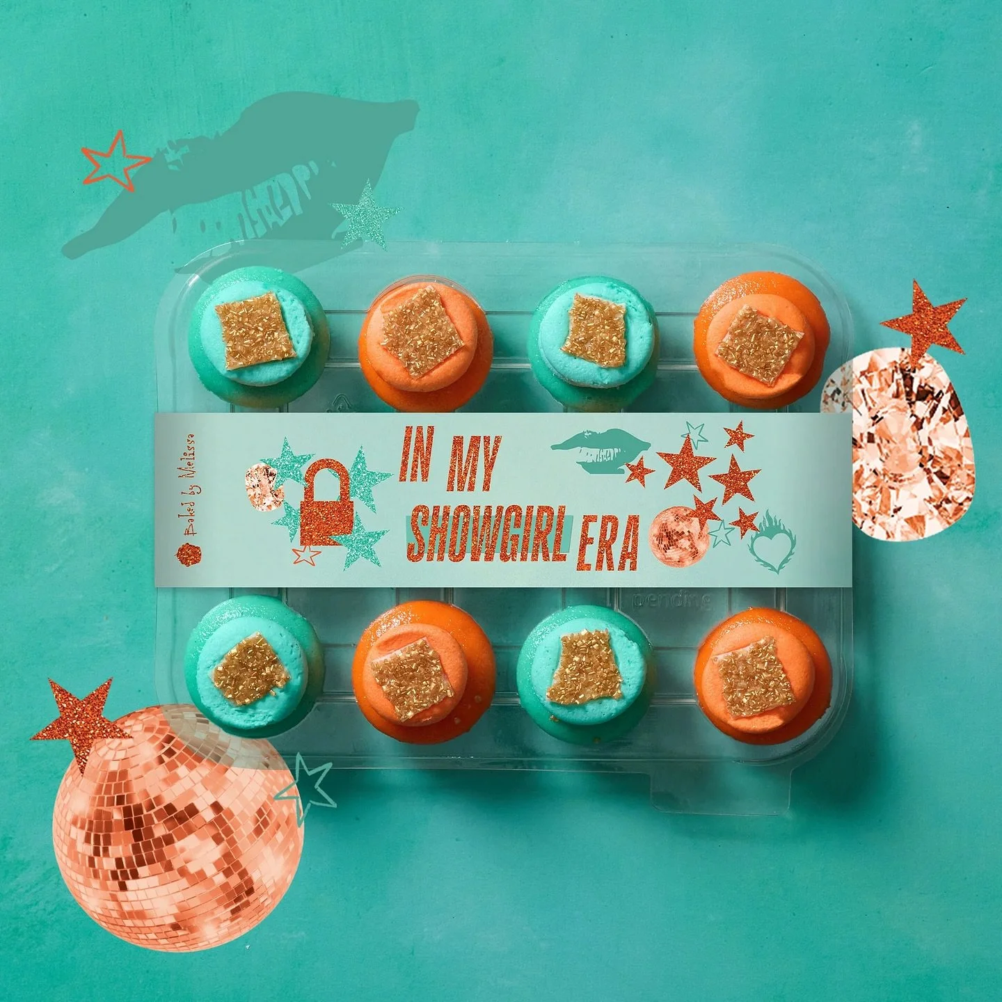 💚🧡 6 sweet treats to celebrate like a Showgirl!

🧁 @bakedbymelissa Showgirl Cupcakes
Limited edition cupcakes with a little shimmer. 6 teal vanilla cupcakes &amp; 6 orange vanilla cupcakes

🍩 @krispykreme All-orange Original Glazed Donuts
12 donu