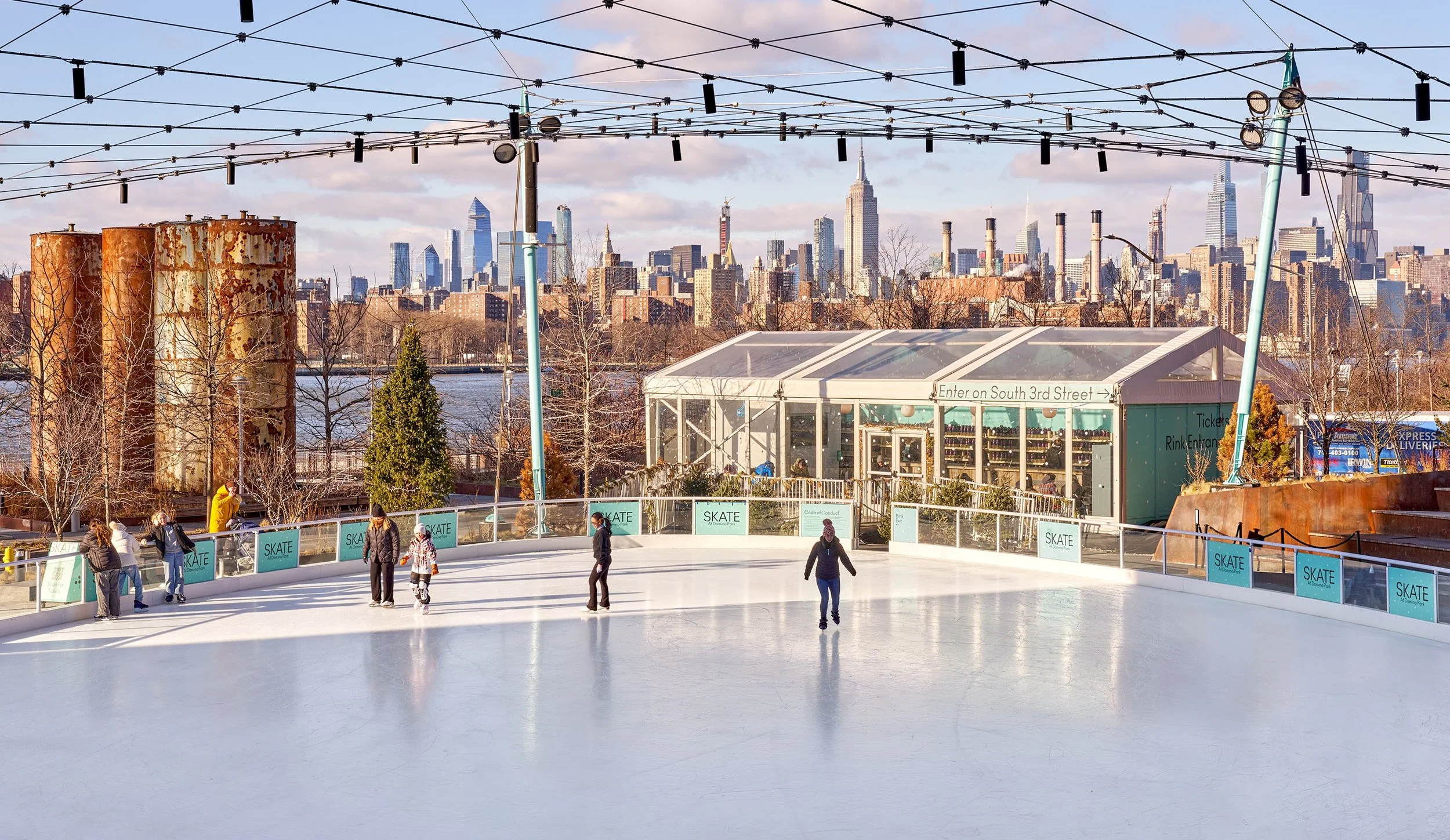 SKATE AT DOMINO PARK, NYC