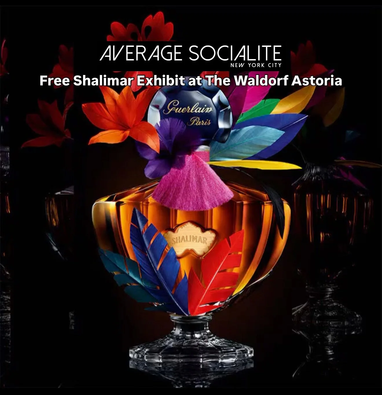 NYC 💐 Reserve a free guided tour of the @guerlain Shalimar exhibition, an immersive 30-minute experience at the @waldorfnyc. Explore the newly reopened Waldorf Astoria New York afterwards. Book your experience now at our #linkinbio!

#averagesociali