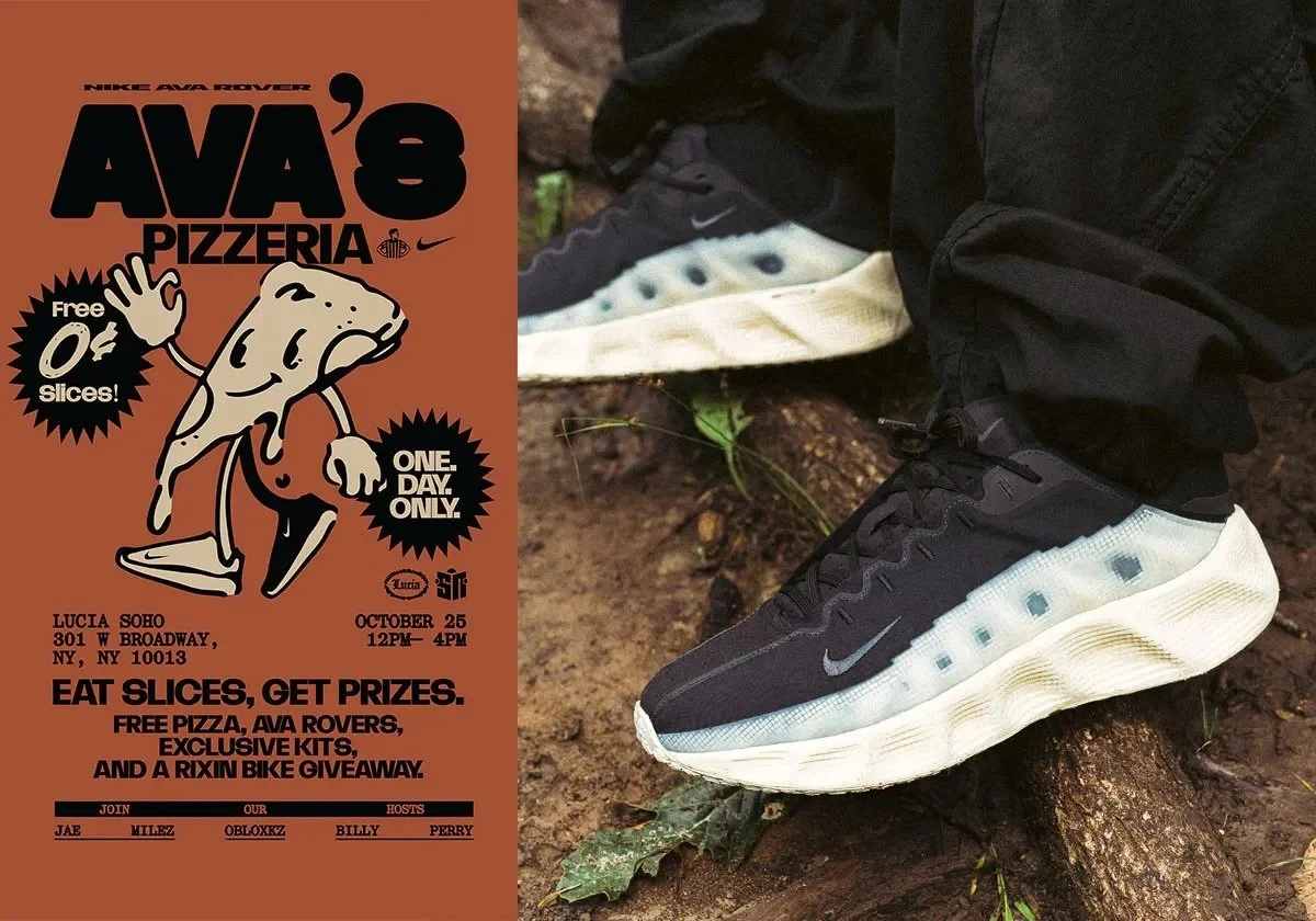 FOOT LOCKER'S AVA'S PIZZERIA POP-UP, NYC