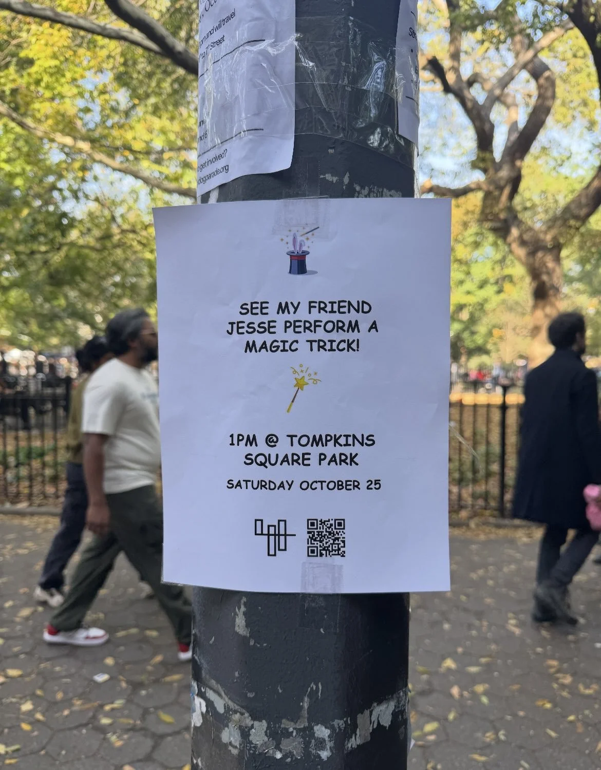 JESSE EISENBERG PERFORMING MAGIC TRICKS FOR NOW YOU SEE ME, NY