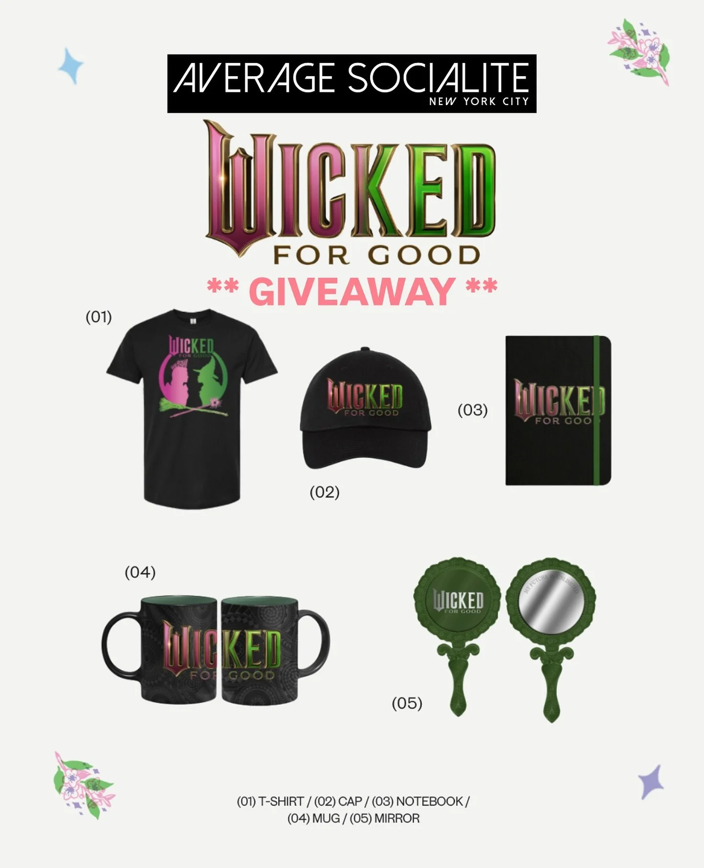 💚 Enter to win a Wickedly Cute Prize Pack! 🩷 

We&rsquo;ve partnered with @universalpictures to celebrate the friendship, magic, and mischief of Wicked: For Good with a bundle that&rsquo;s &ldquo;popular&rdquo; in every world - Oz and beyond! One l