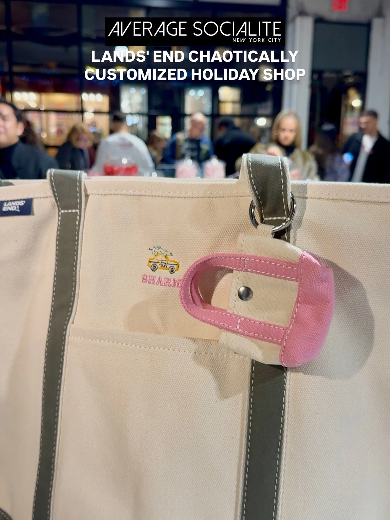 @landsend&rsquo;s Chaotically Customized Holiday Shop is popping up in NYC! Personalize their viral Canvas Pocket Totes and cashmere sweaters-the perfect gifts for everyone on your list (yourself included)! Reserve your spot now at our #linkinbio!

W