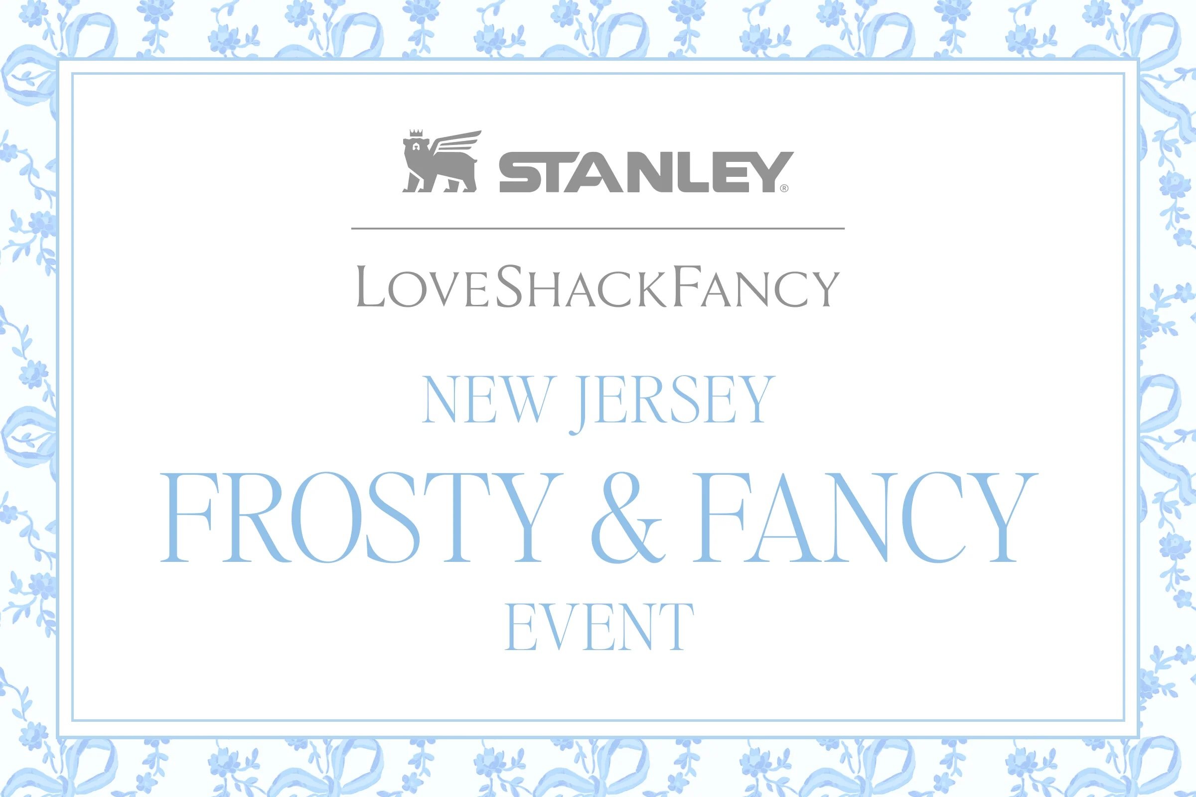 LOVESHACKFANCY FROSTY &amp; FANCY POP-UP SHOP, NJ