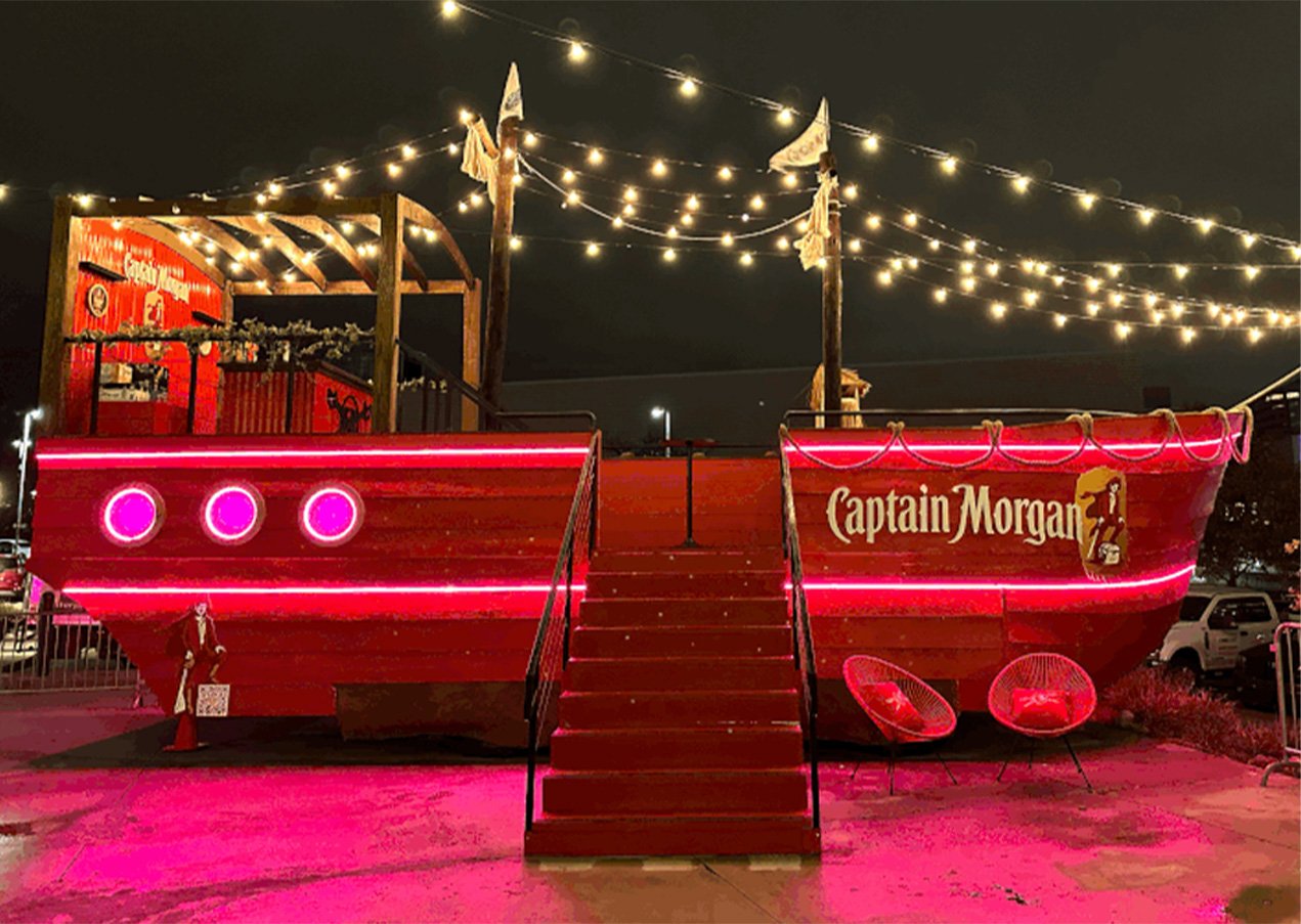 CAPTAIN MORGAN TAILGATE TOUR, LA