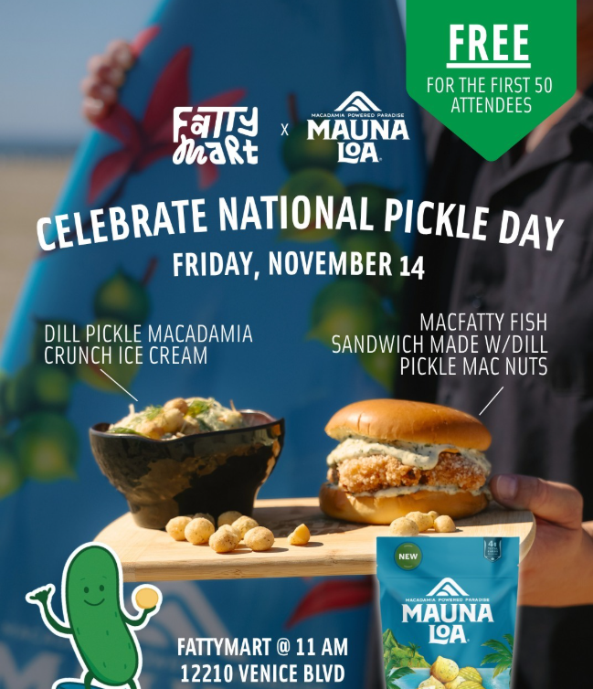 NATIONAL PICKLE DAY WITH FATTYMART, LA