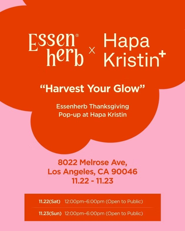 ESSENHERB X HAPA KRISTIN HARVEST YOUR GOAL, LA