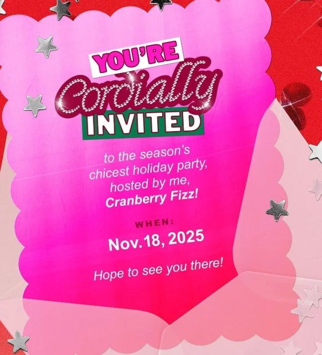 POPPI CRAN FIZZ BE MERRY PARTY, LA