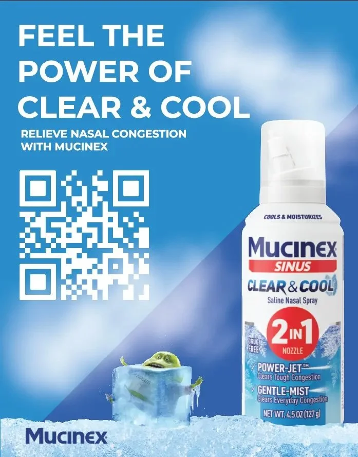 MUCINEX CLEAR &amp; COOL 3D MURAL EXPERIENCE, NYC