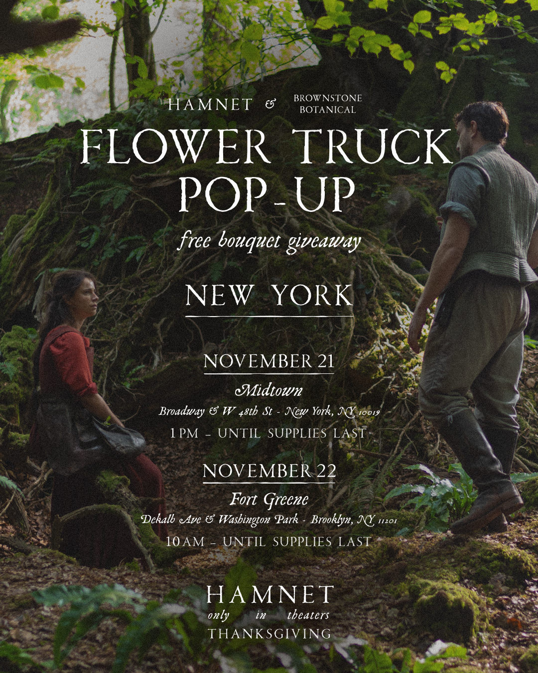 HAMNET FLOWER TRUCK POP-UP, LA