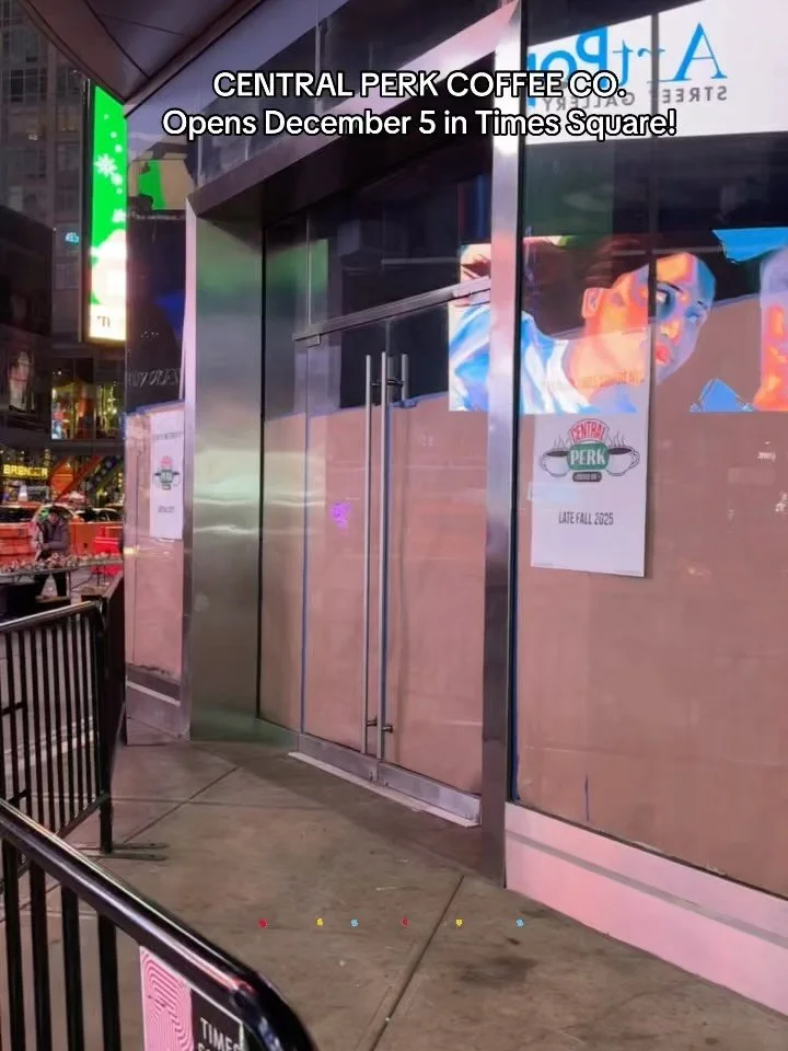 The One Where Central Perk Comes to Times Square ☕✨

Could this BE any more exciting? @centralperk Coffeehouse is officially opening its first-ever New York City location on Friday, December 5, right in the heart of @timessquarenyc (20 Times Square, 