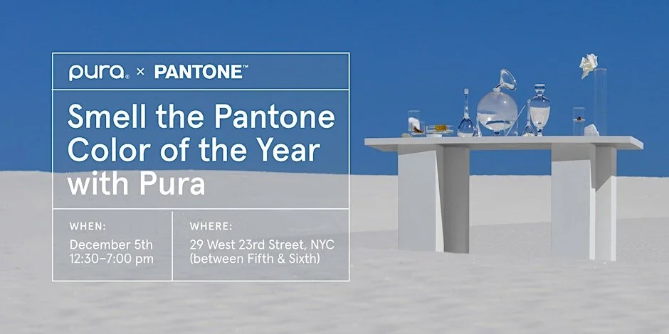 PURA X PANTONE: THE COLOR OF THE YEAR SCENT EXPERIENCE, NYC
