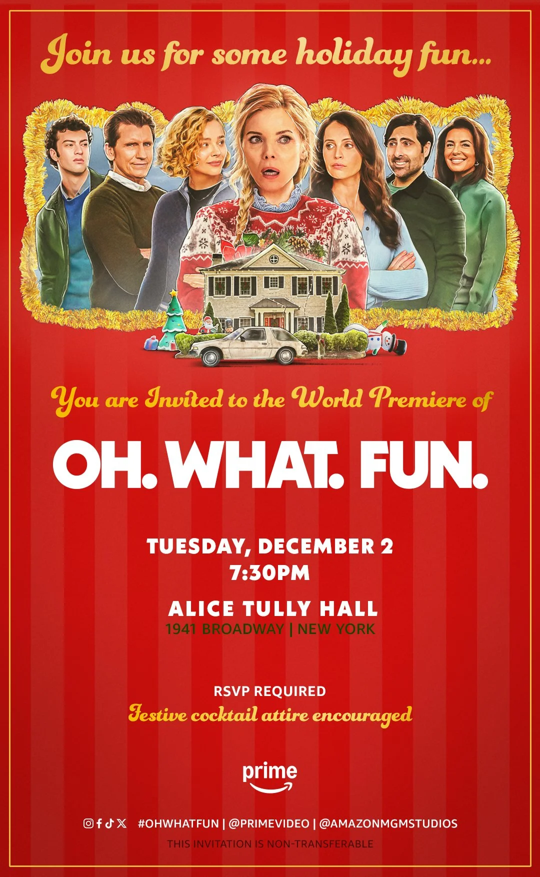 OH. WHAT. FUN. PREMIERE, NYC