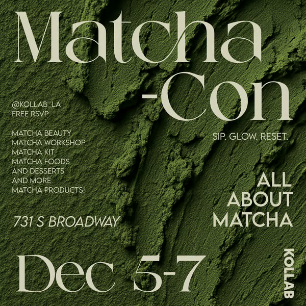 2025  MATCHA-CON, LA