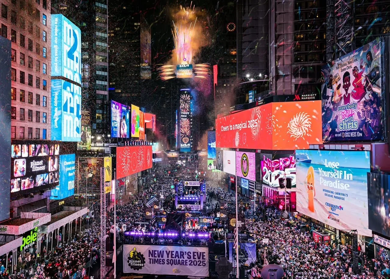 NYC NEW YEAR'S EVE EVENTS 2025