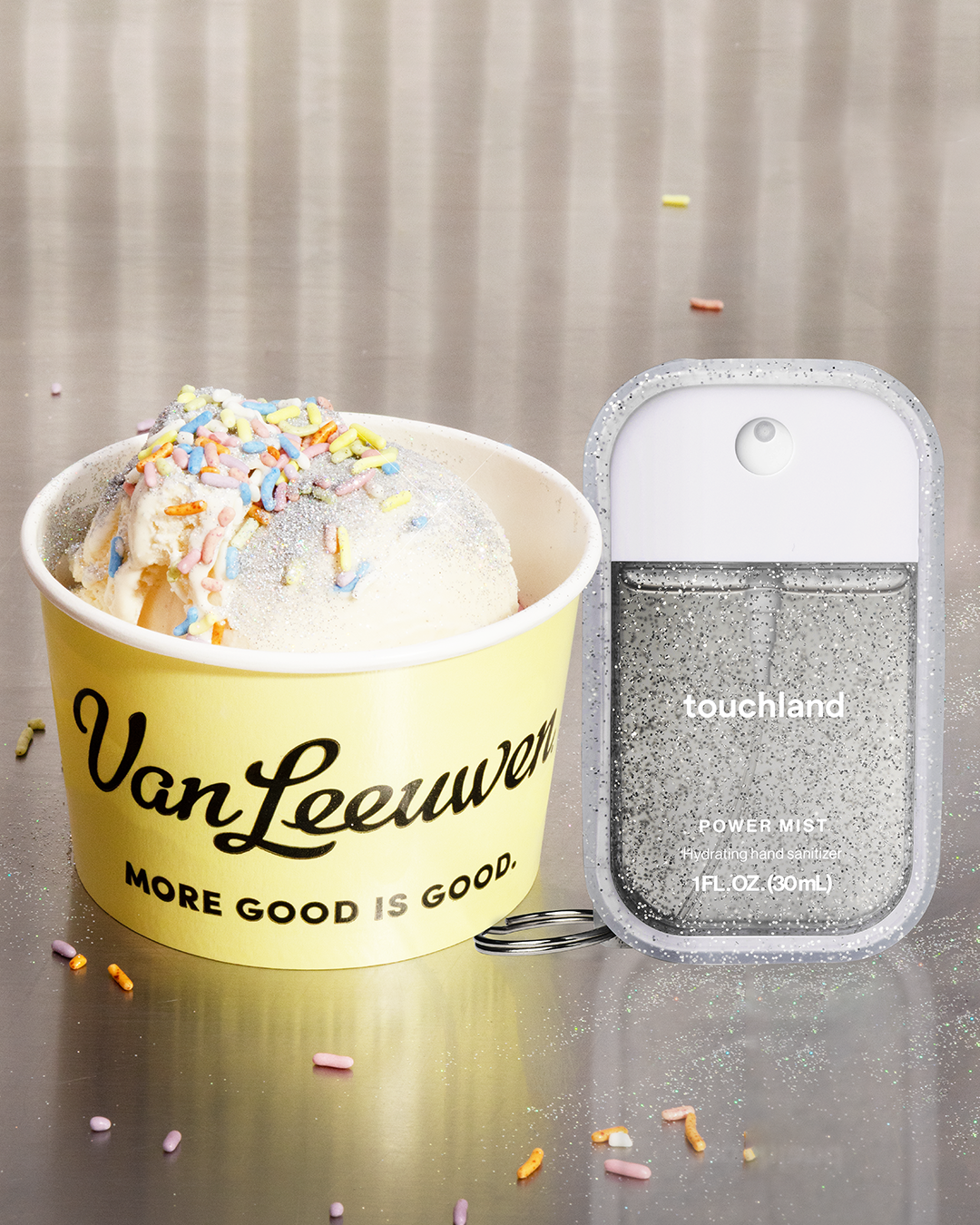 VAN LEEUWEN X TOUCHLAND CONFETTI CAKE POWER MIST LAUNCH, NYC