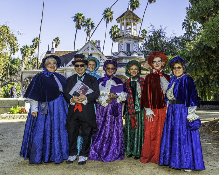 A VICTORIAN HOLIDAY AT QUEEN ANNE'S COTTAGE, LA