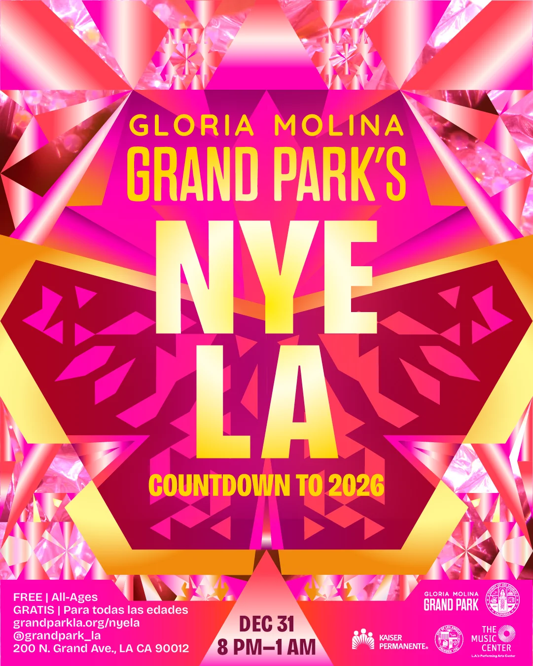 GRAND PARK'S NYE 2025, LA
